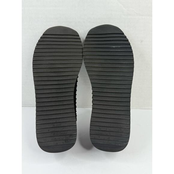 Kenneth Cole Reaction Cameron Jewel Knit Joggers Sneakers Shoes Size 8W Black - Picture 6 of 6